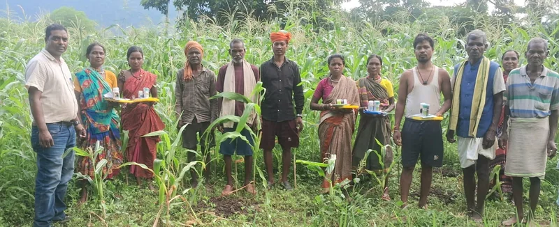 कृषकों को फसलों में समसामयिक कृषि सलाह देकर किया जागरूक