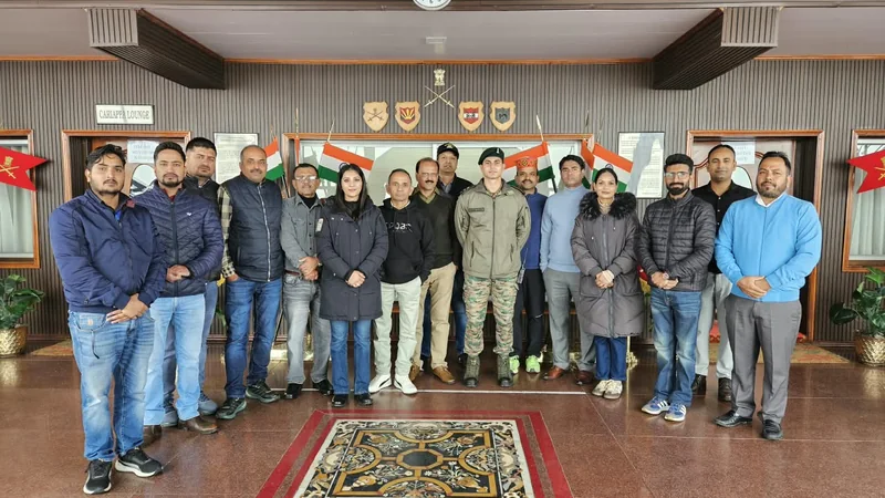 हिमाचल प्रदेश मीडिया प्रतिनिधिमंडल ने नाथू ला में भारतीय सेना के शौर्य और सीमा क्षेत्र के विकास को करीब से…